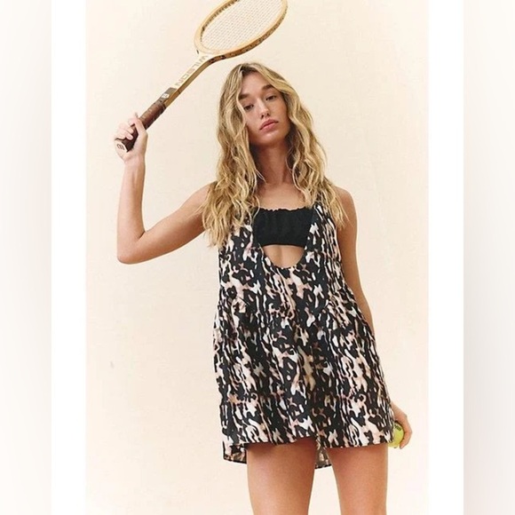 New! Free People Movement One Two Punch Animal PrintSet 🖤 Small NWT! - Picture 5 of 15